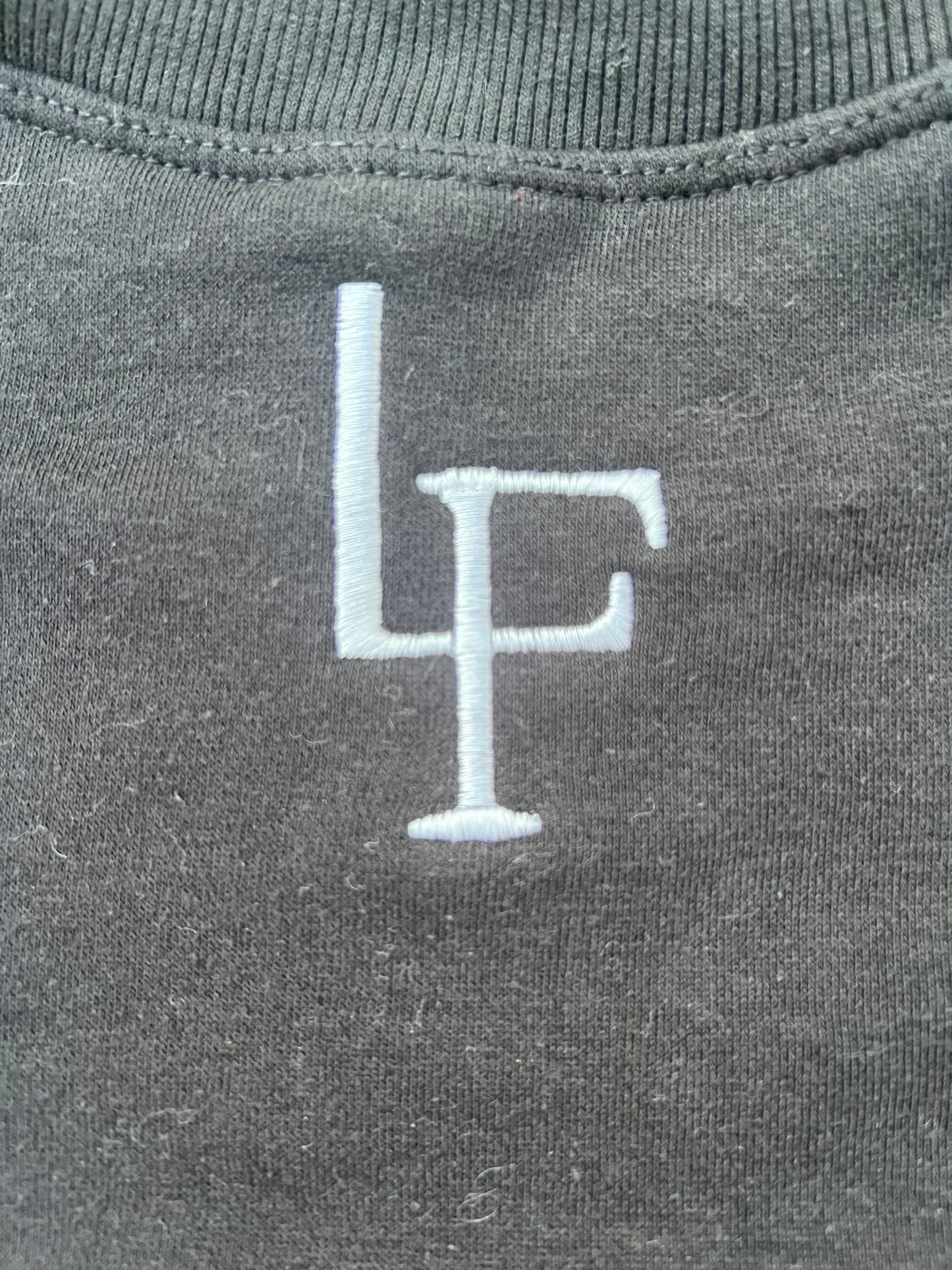 Black crewneck