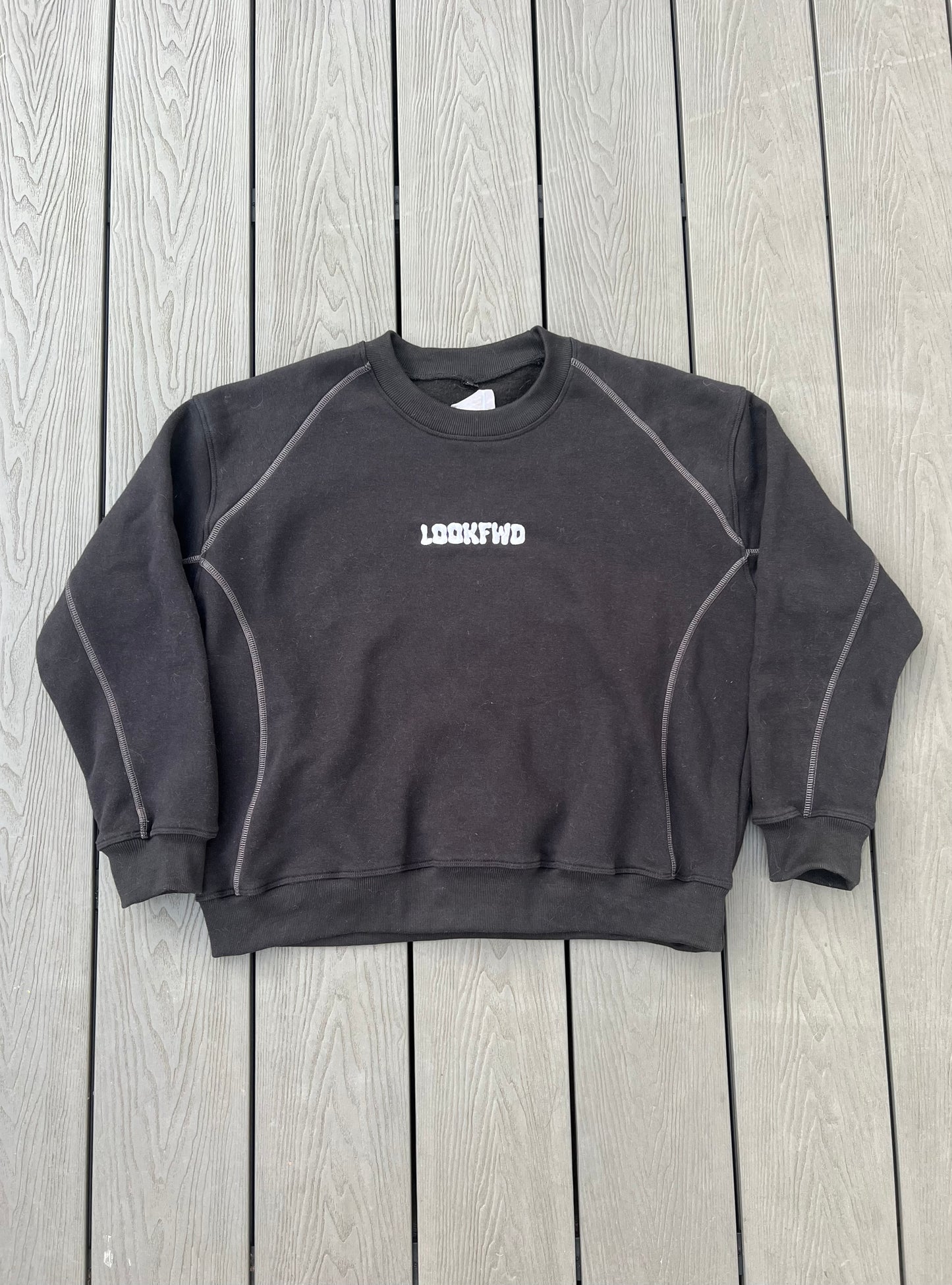 Black crewneck