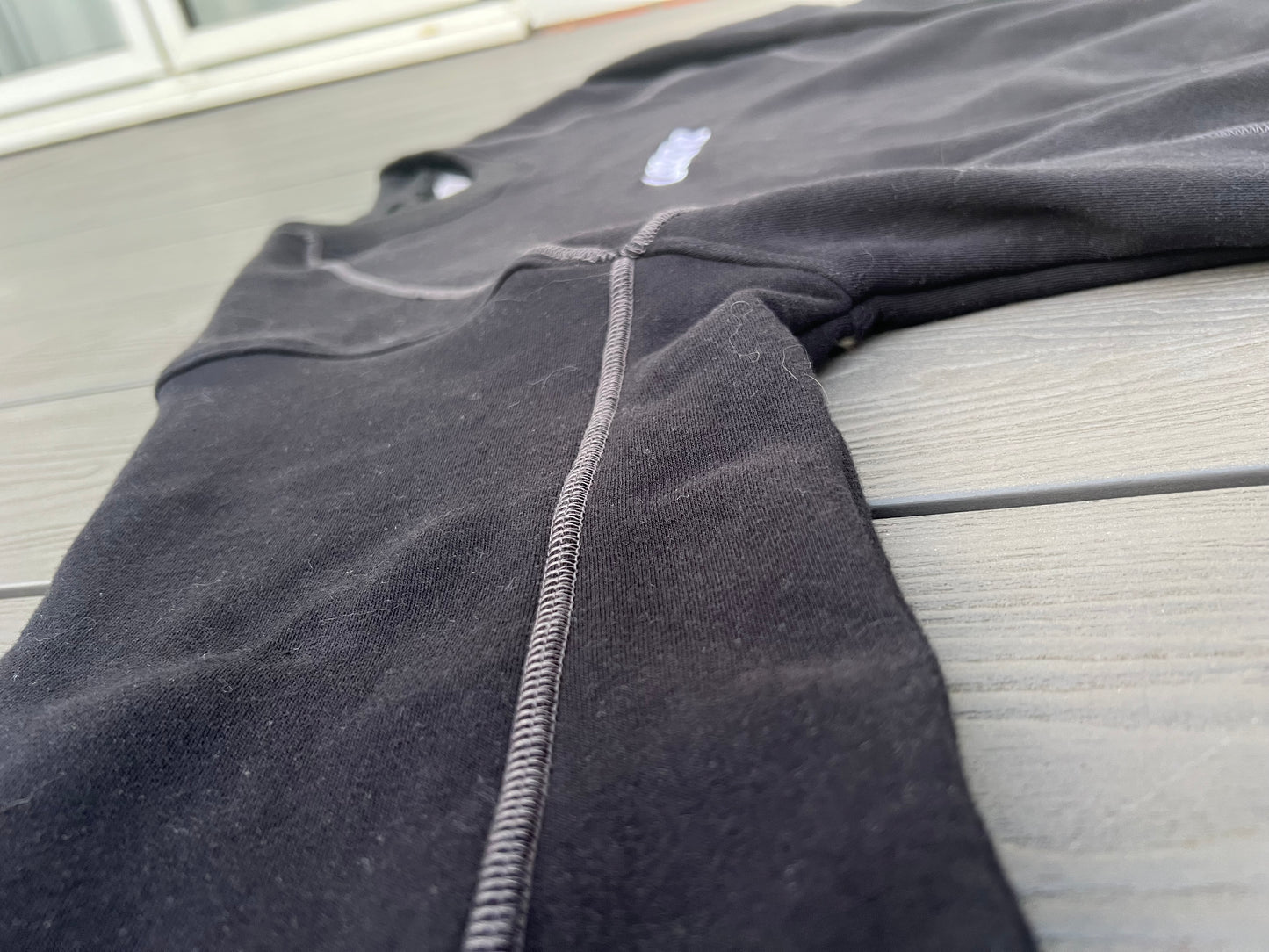 Black crewneck