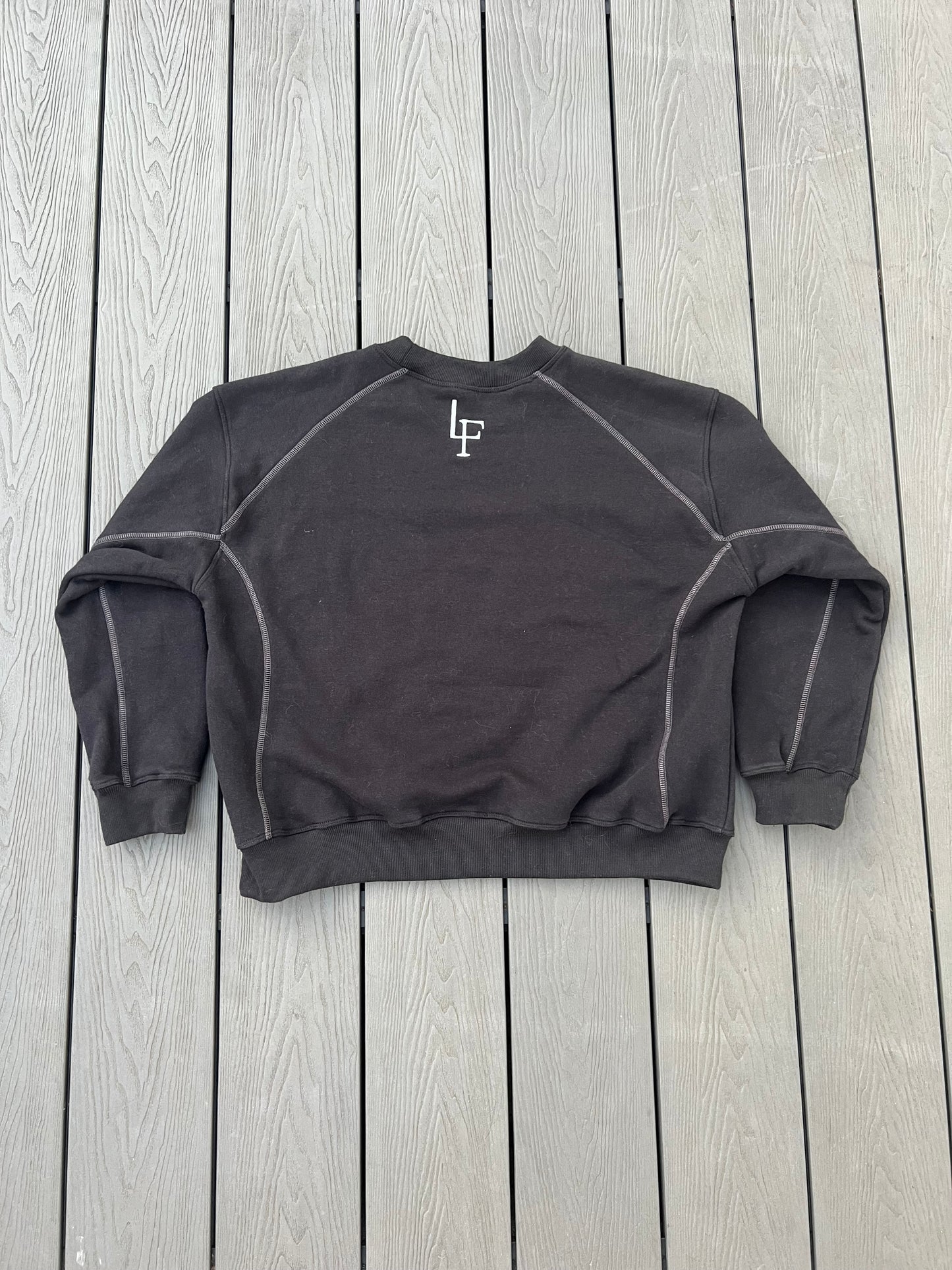 Black crewneck