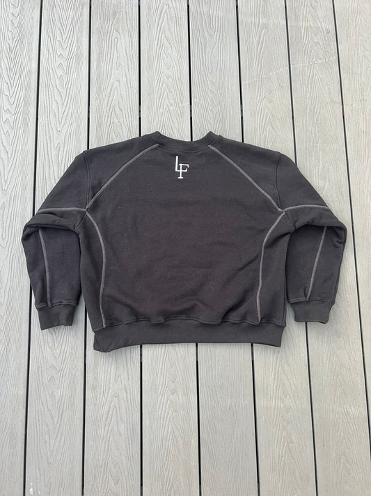 Black crewneck