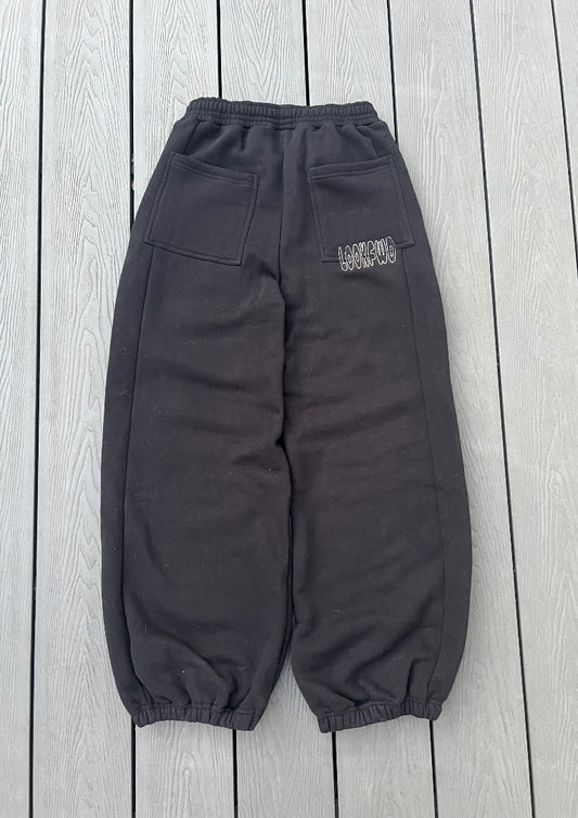 Black joggers