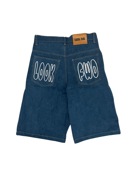 Blue jorts