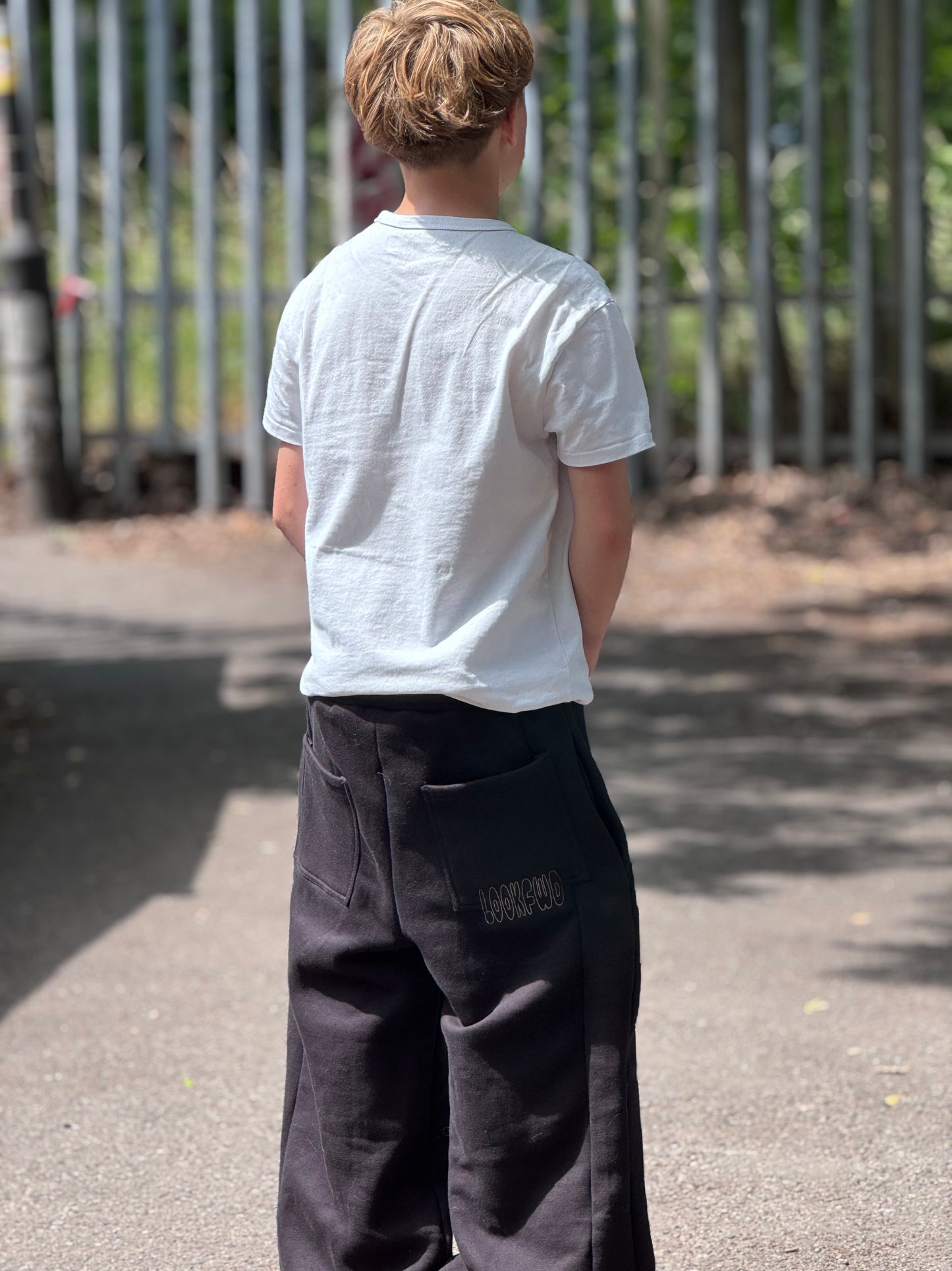 Black joggers