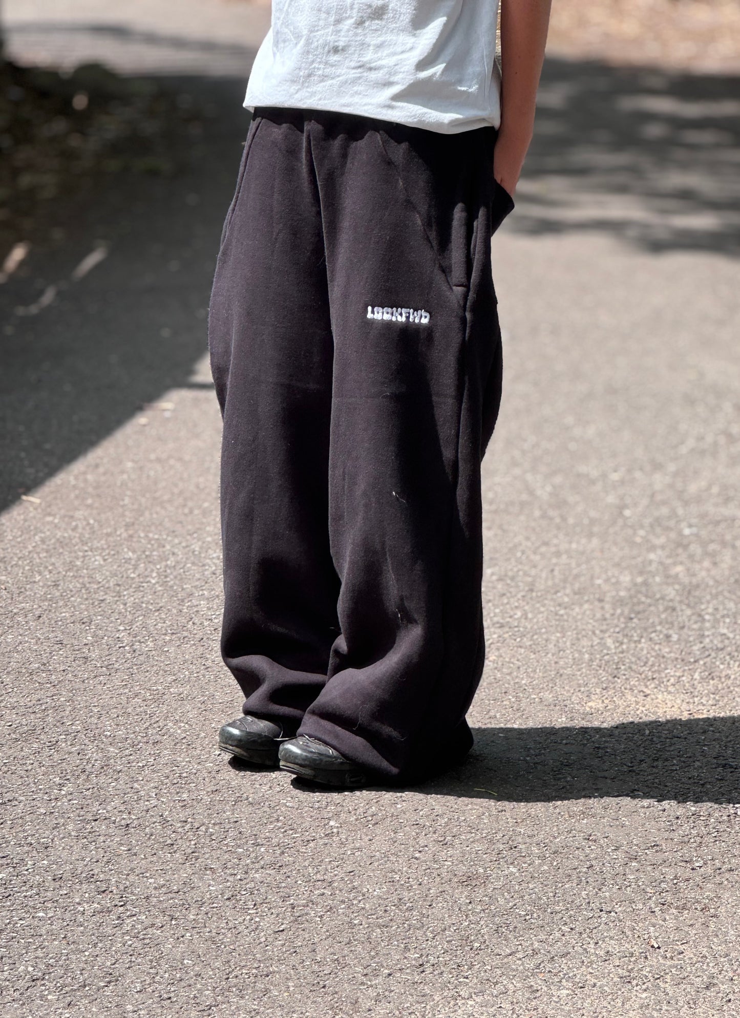 Black joggers