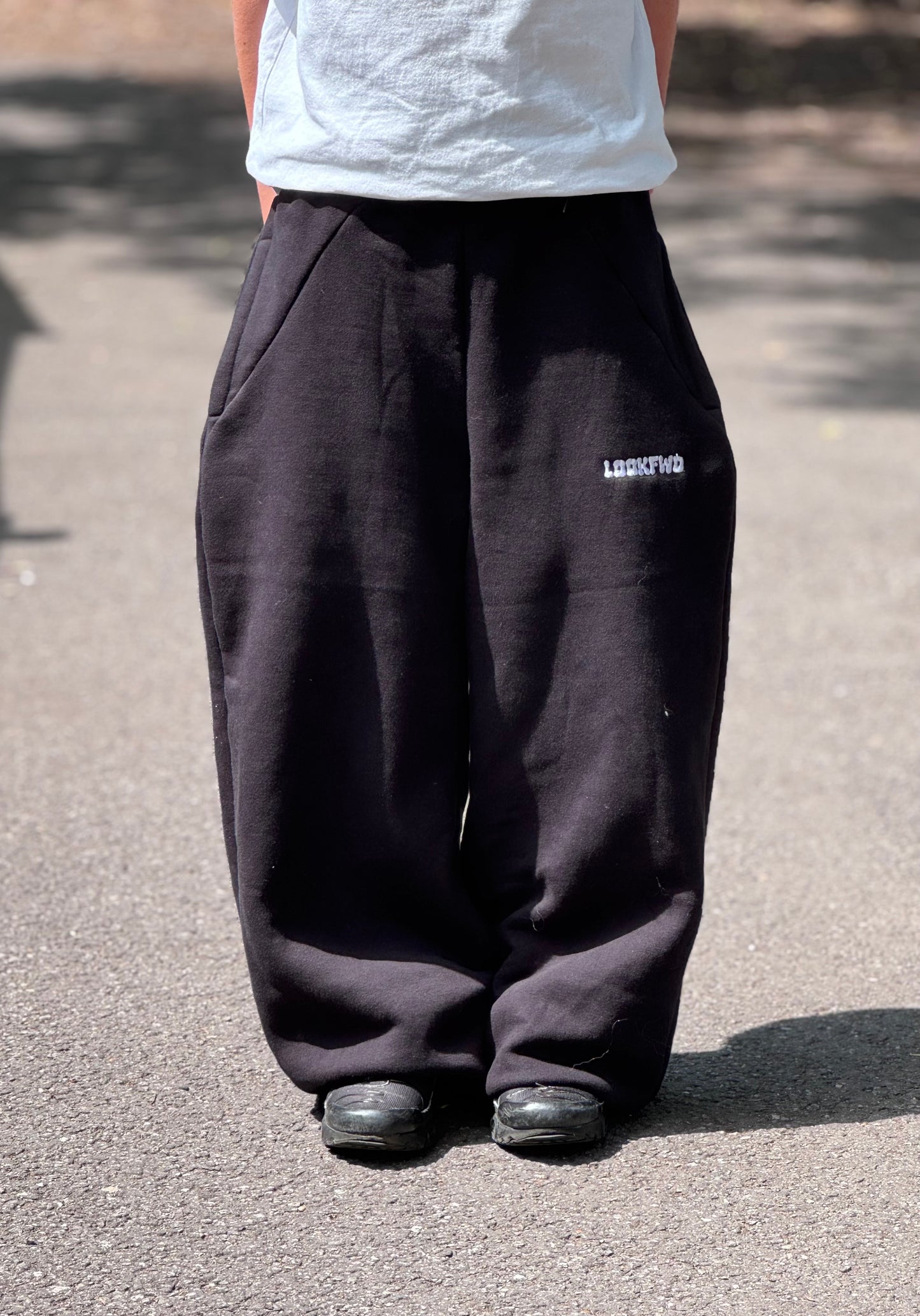 Black joggers