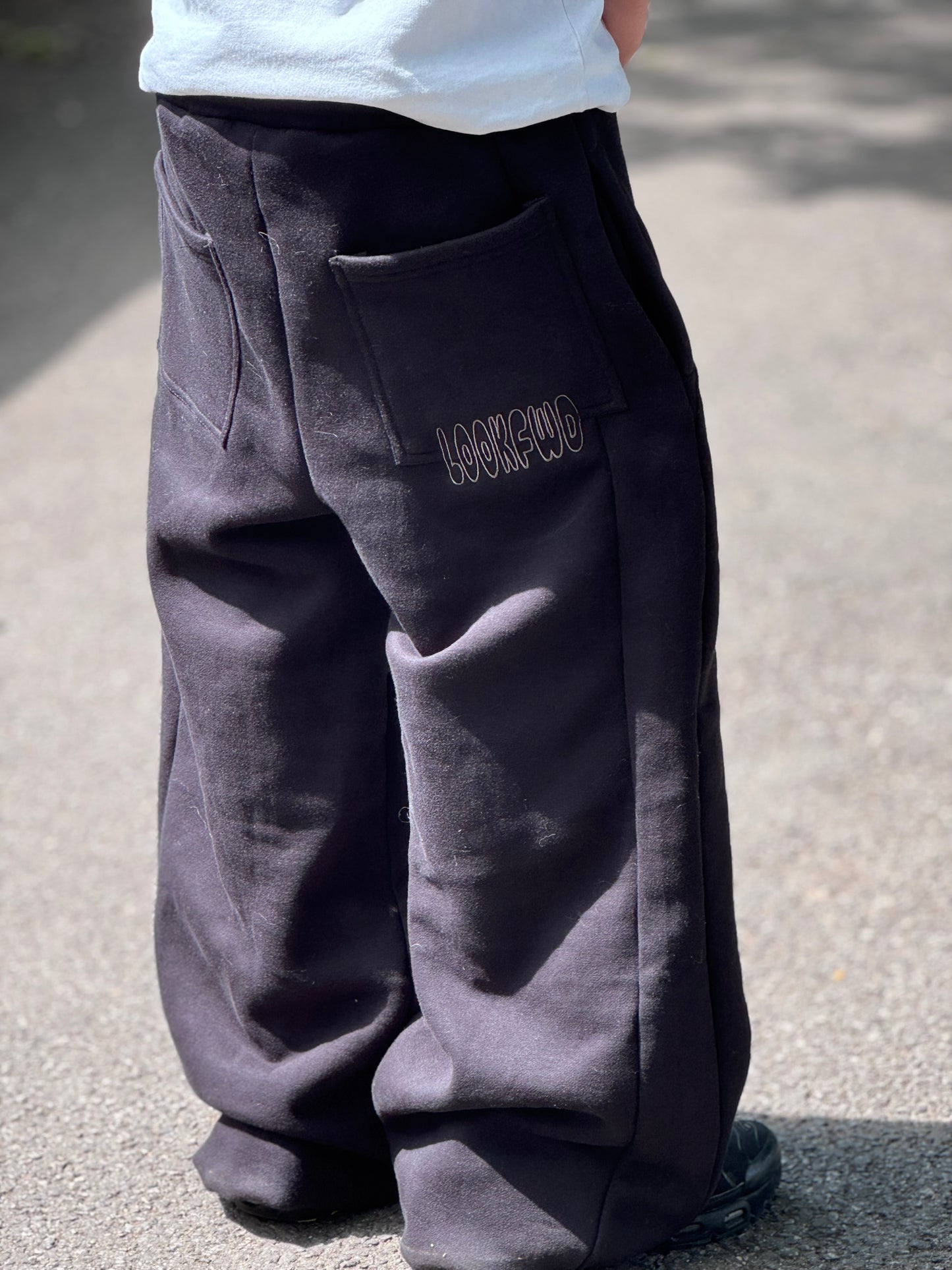 Black joggers