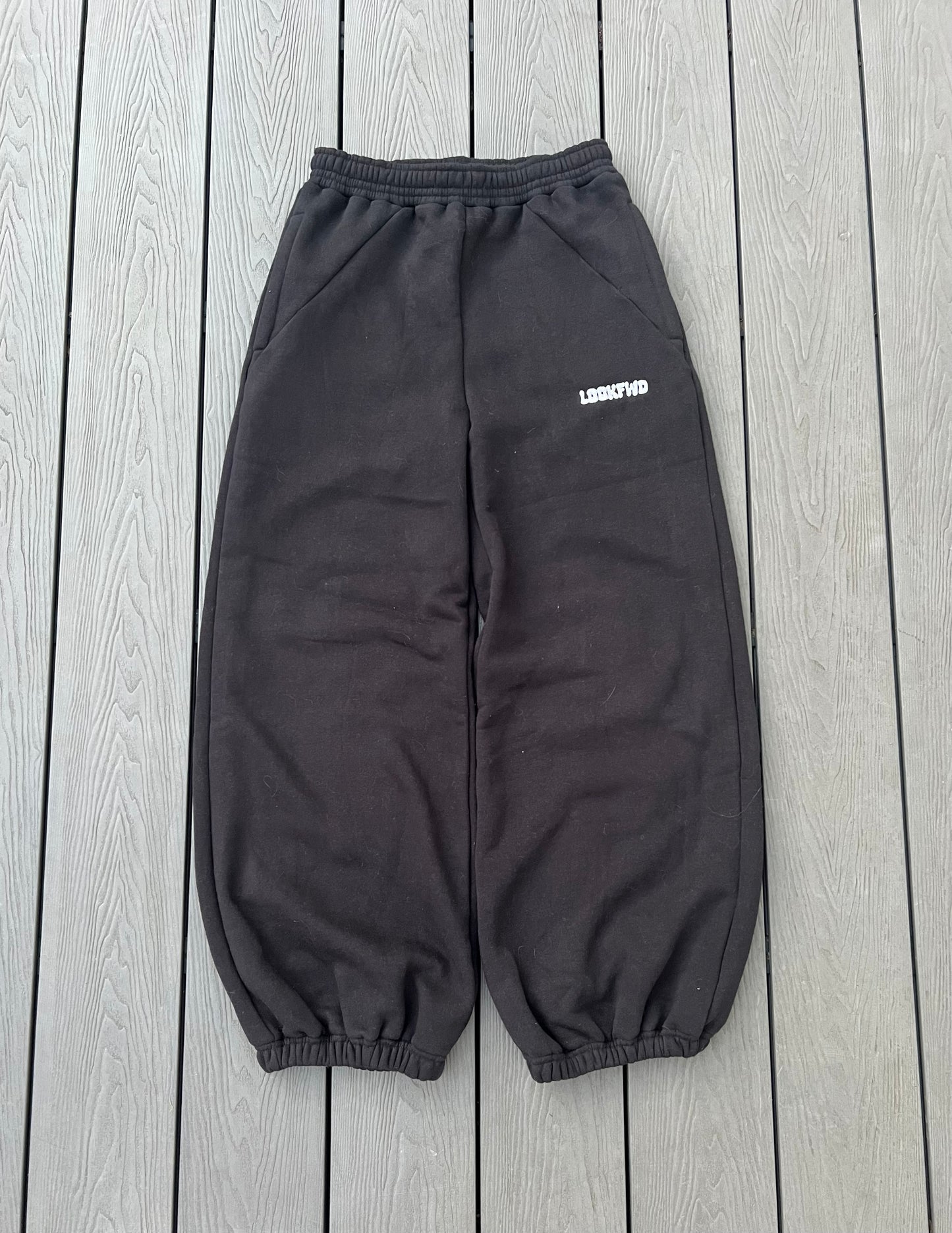Black joggers