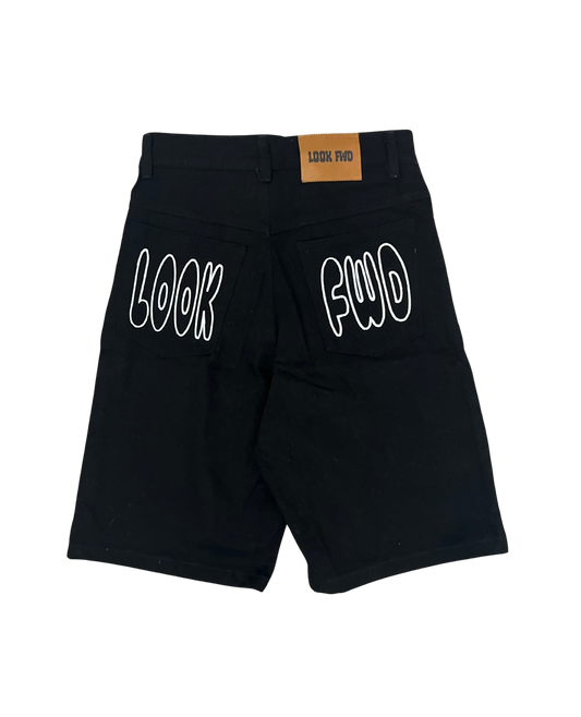 Black jorts